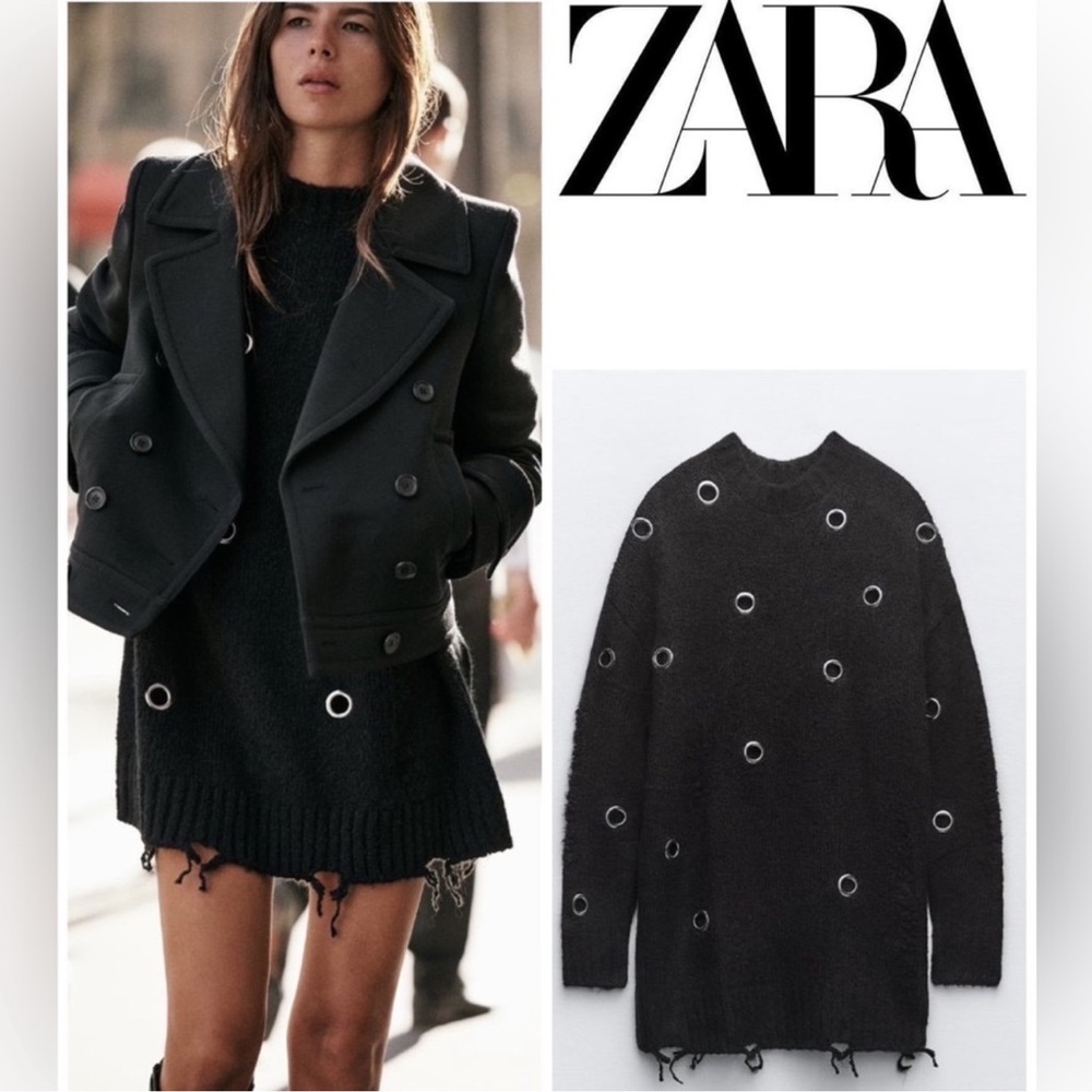 NWT Zara Black Sweater